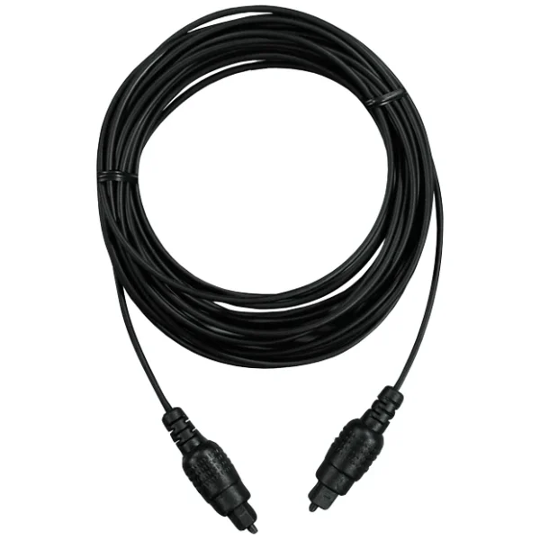 Lichtwellenleiter Toslink, 1 m  Stecker-Stecker, 2,2 mm dm