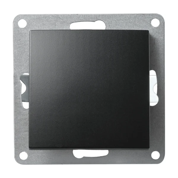 Kreuzschalter McPower "Flair", 250V~/10A, UP, matt schwarz