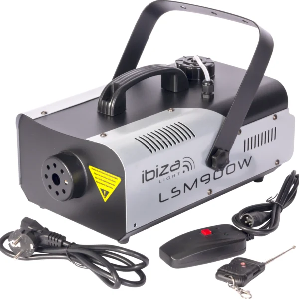 Nebelmaschine IBIZA "LSM900W" inkl. Fernbedienungen, 900W