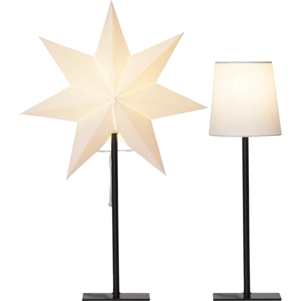 Kombi-Pack "Frozen", Stern und Lampenschirm, tauschbar, E14, 35x55cm