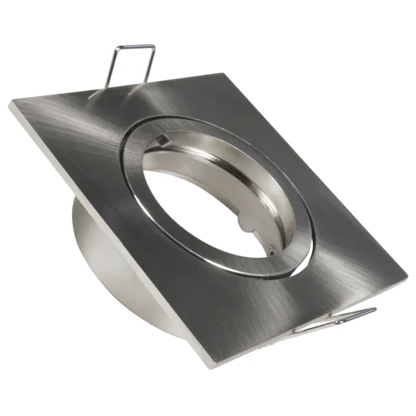 Einbaurahmen McShine "DL-826s" eckig, 82x82mm, schwenkbar, Bajonettverschluss