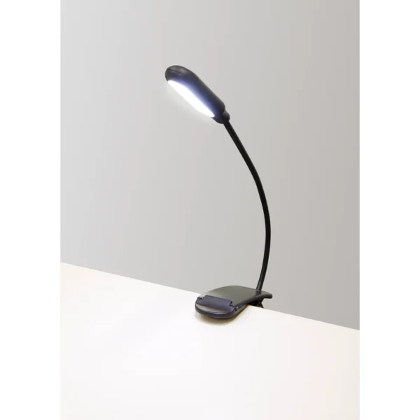 LED-Klemmleuchte / Leseleuchte McShine, 5 LEDs, Batteriebetrieben