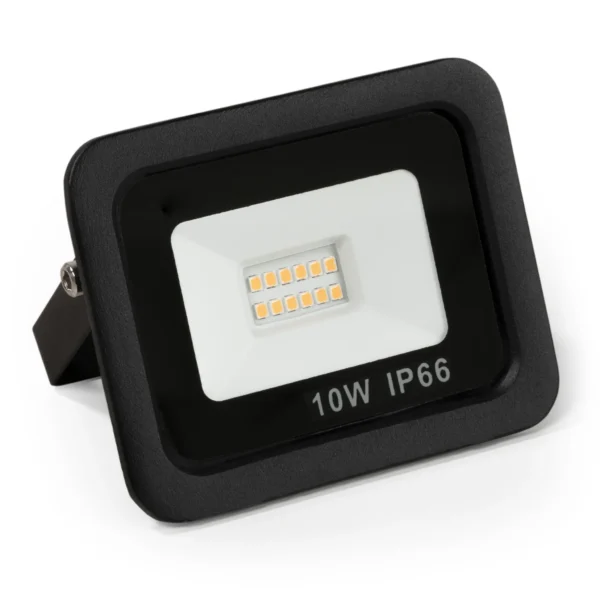 LED-Außenstrahler McShine "Slim" 10W, 850 Lumen, IP66, 3000K, warmweiß
