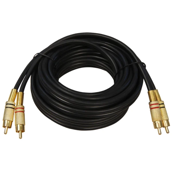 High-End Cinch-Kabel "RCA-Gold" 5 m
