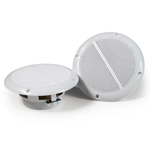 Decken- und Wandaußenlautsprecher HOLLYWOOD "WL-15", Ø 148mm, 80 Watt, weiß, Paar