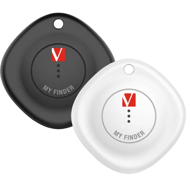 Bluetooth-Tracker Verbatim "My Finder" für Apple "Wo ist?", Keyring, 2er-Pack