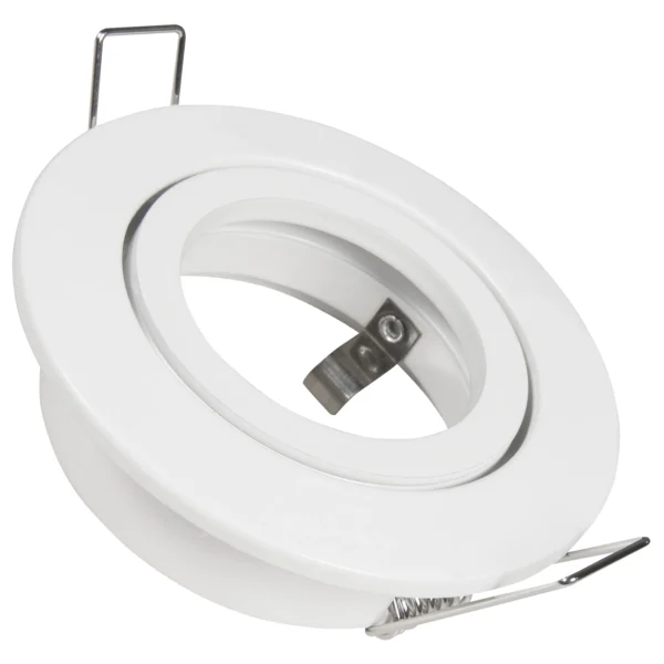 Einbaurahmen McShine "DL-248w" rund, Ø82mm, schwenkbar, Clip Verschluss