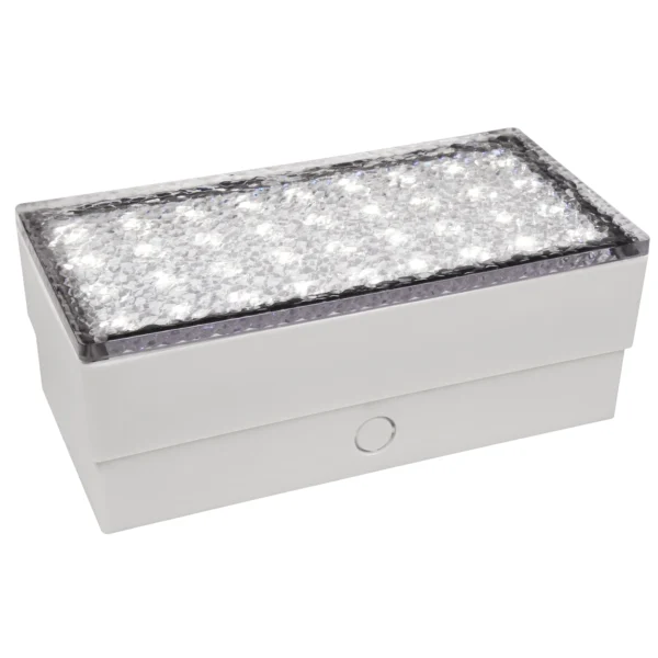 LED-Bodenleuchte McShine "Pflasterstein" 20x10x7cm, 180lm, IP65, warmweiß, 230V