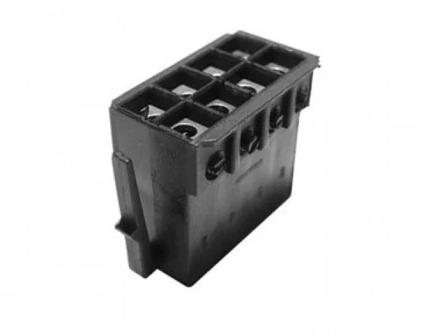 SO 8-polig zum Schrauben, passende Schrauben liegen bei. Kabelquerschnitt  2,5mm