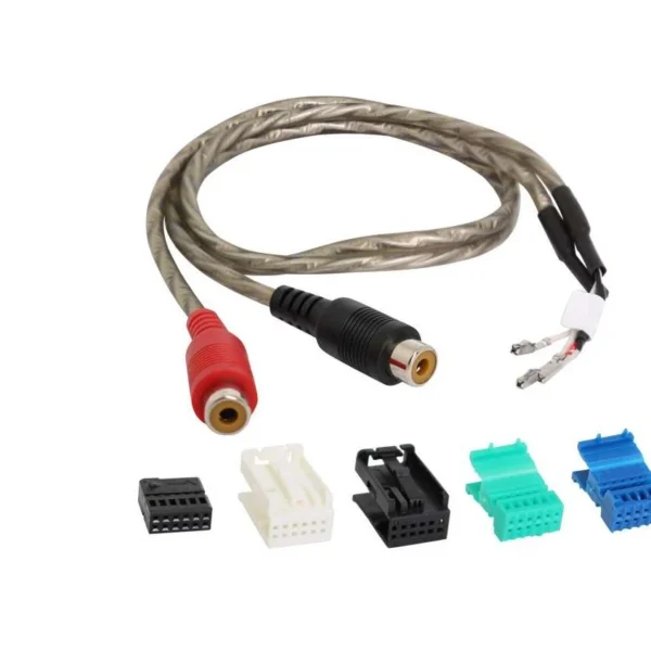 Audio-IN Adapter mit ein Werksgerät mit Quadlock / MQS Anschlüssen