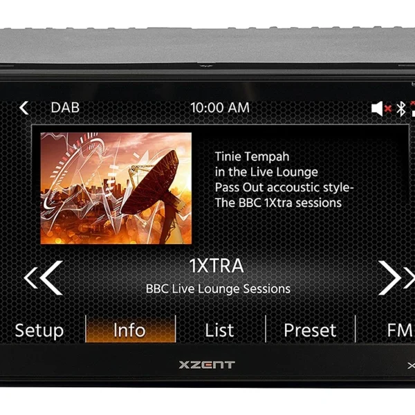 XZENT X-427 2-Din Naviceiver mit DAB+, USB, BT und HDMI